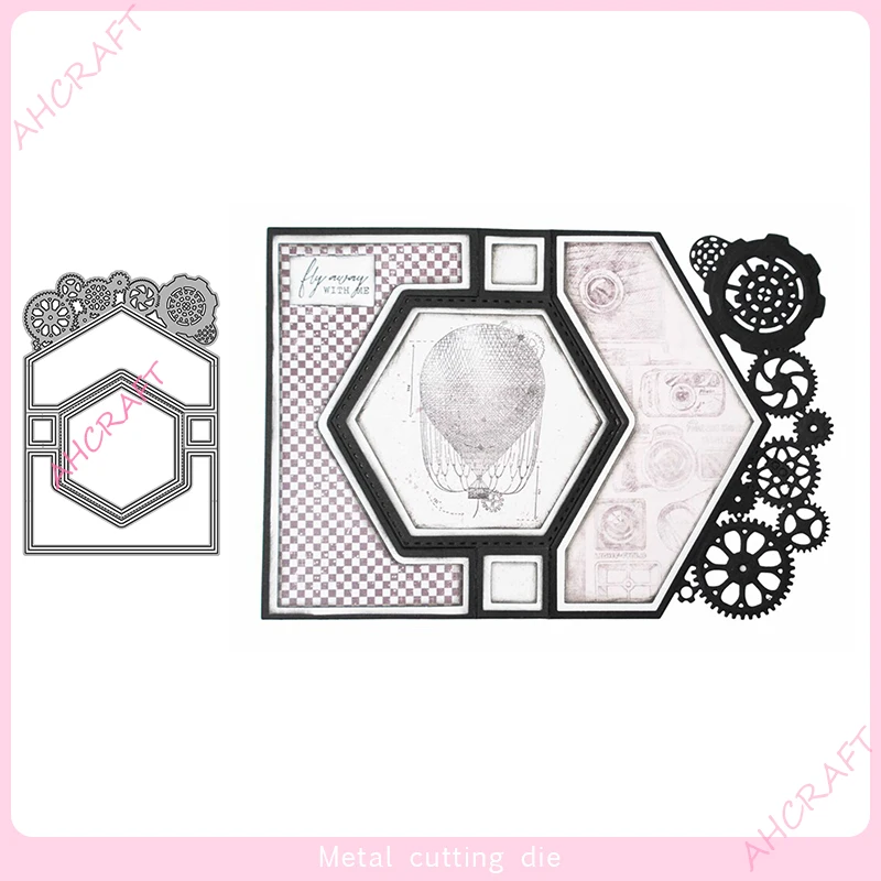 

Рамка металлические пресс-формы для «сделай сам» скрапбукинга фотоальбома декоративное тиснение бумажные ремесла высечка 2022