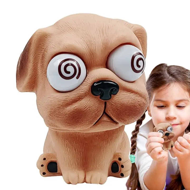 

Creative Puppy Eye Popping Squeeze Toy Soft TPR Animal Anti-stress Vent Toys Birthday Holiday Party Favors Gifts for Adult Kids