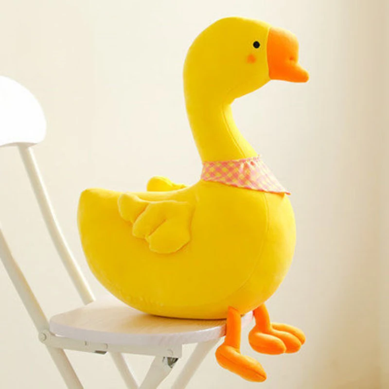 Большой белый гусиный цвет в стиле интернет-знаменитостей милый утенок для