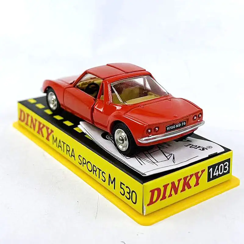 Фото Игрушки DINKY 1:43, MATA SPORTS M 530, легкосплавный автомобиль, литье под давлением и игрушечный транспорт, модель автомобиля, миниатюрная масштабная модель автомобиля для детей №3