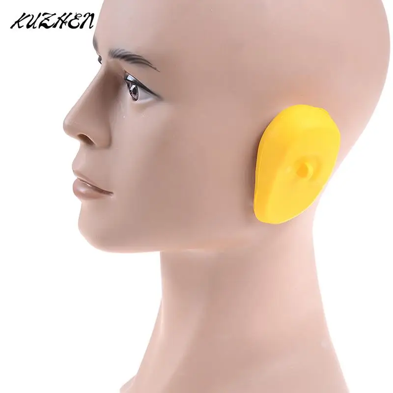 

Hot 1 Pair Silicone Ear Cover High Quality Anti-Noise Snoring Diving Shower Soft Sleeping Ear Plug 4 Colors