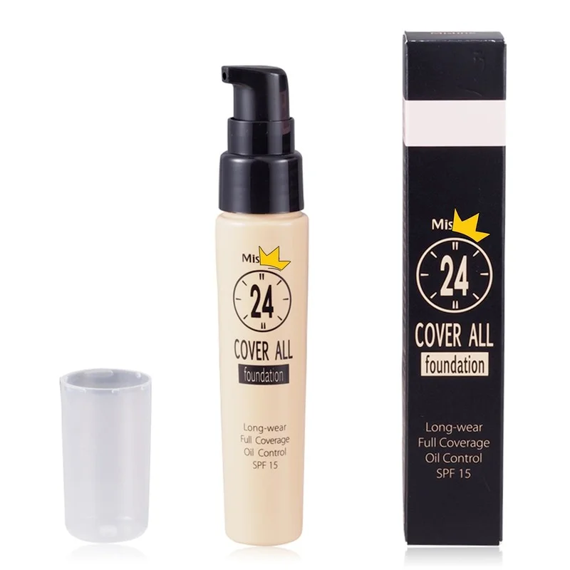 

National 24-Hour Lquid Foundation Concealer Long-Lasting Isolation Moisturizing Nude Makeup Foundation Whitening Cream
