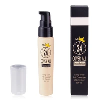national 24 hour lquid foundation concealer long lasting isolation moisturizing nude makeup foundation whitening cream