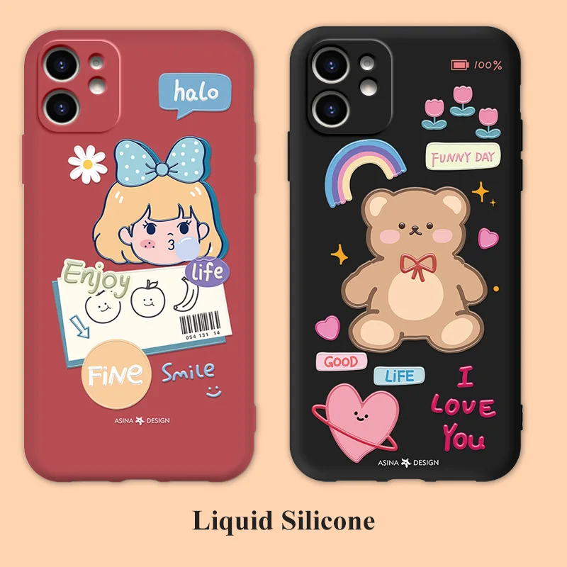 

Мягкий силиконовый чехол для iPhone 6 7 8 Plus SE3