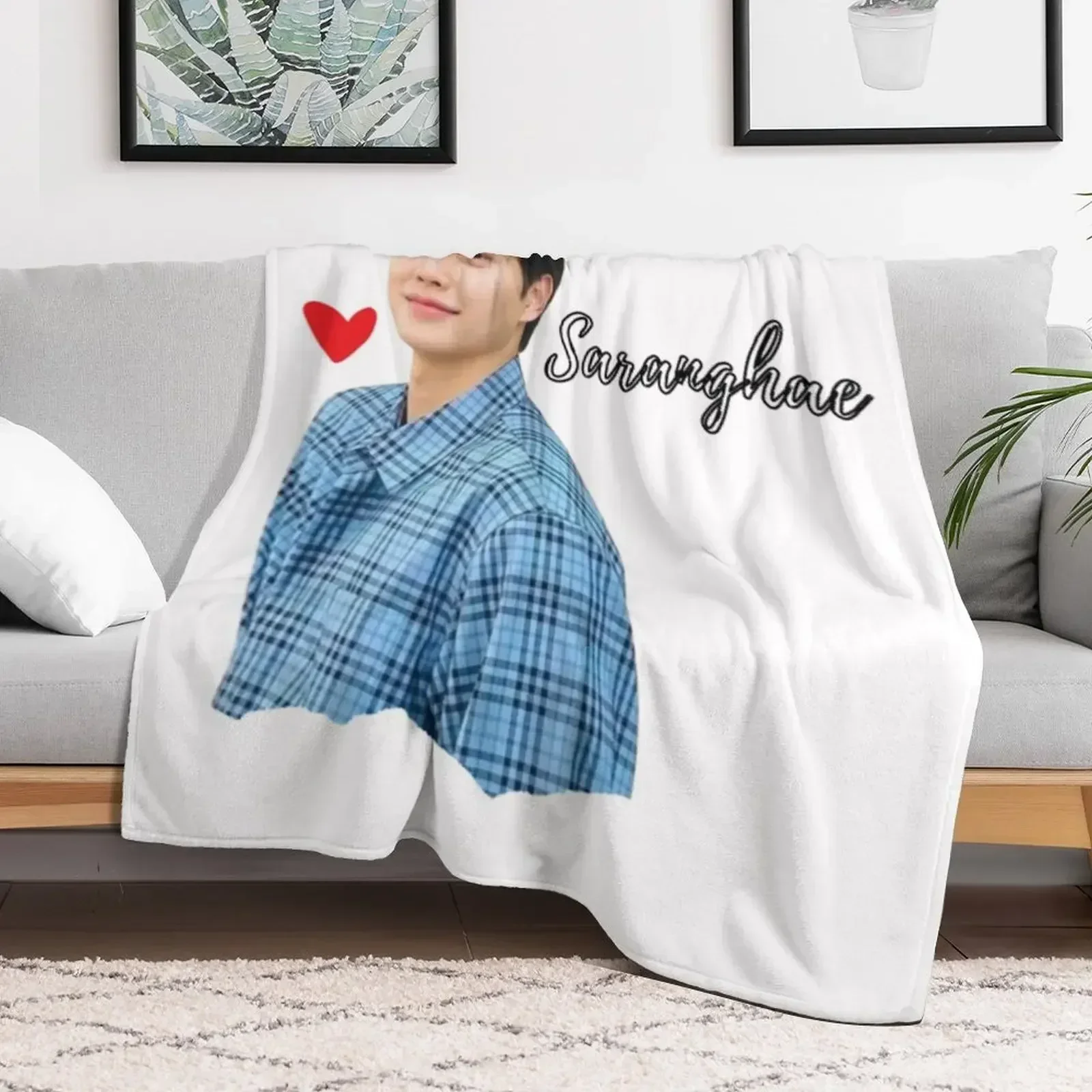 Футболка Song Kang Saranghae Love AlarmSong - ? Одеяло Alarm Детские рождественские украшения