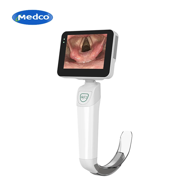 

Medic Video laryngoscope reusable price with 3 Blades for Hospital