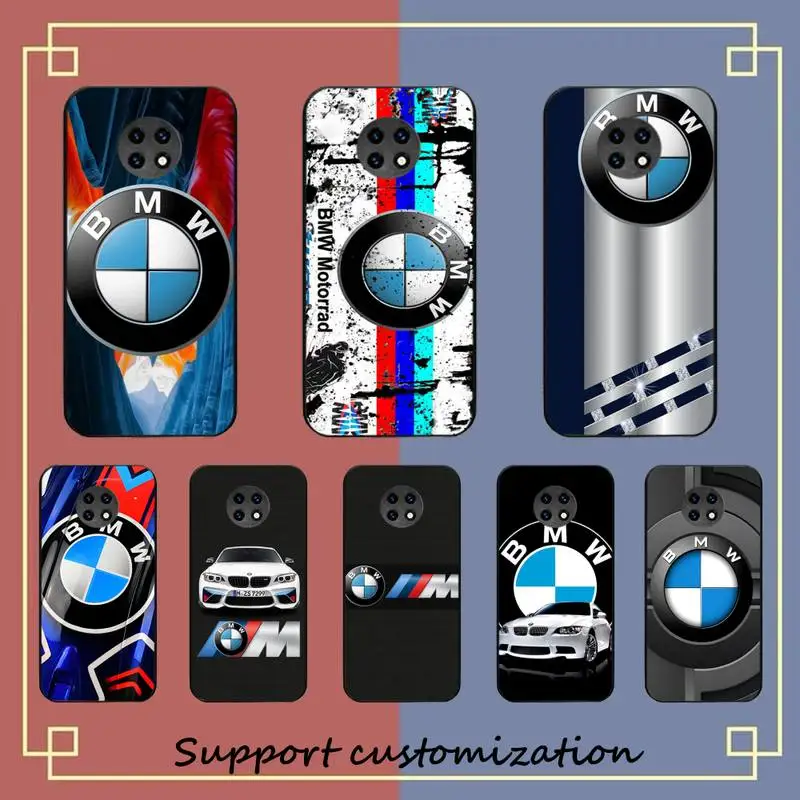 

Luxury Brand BMW Car logo Phone Case For Xiaomi Redmi Note8A 7 5 Note8pro 8T 9Pro note 6pro Capa