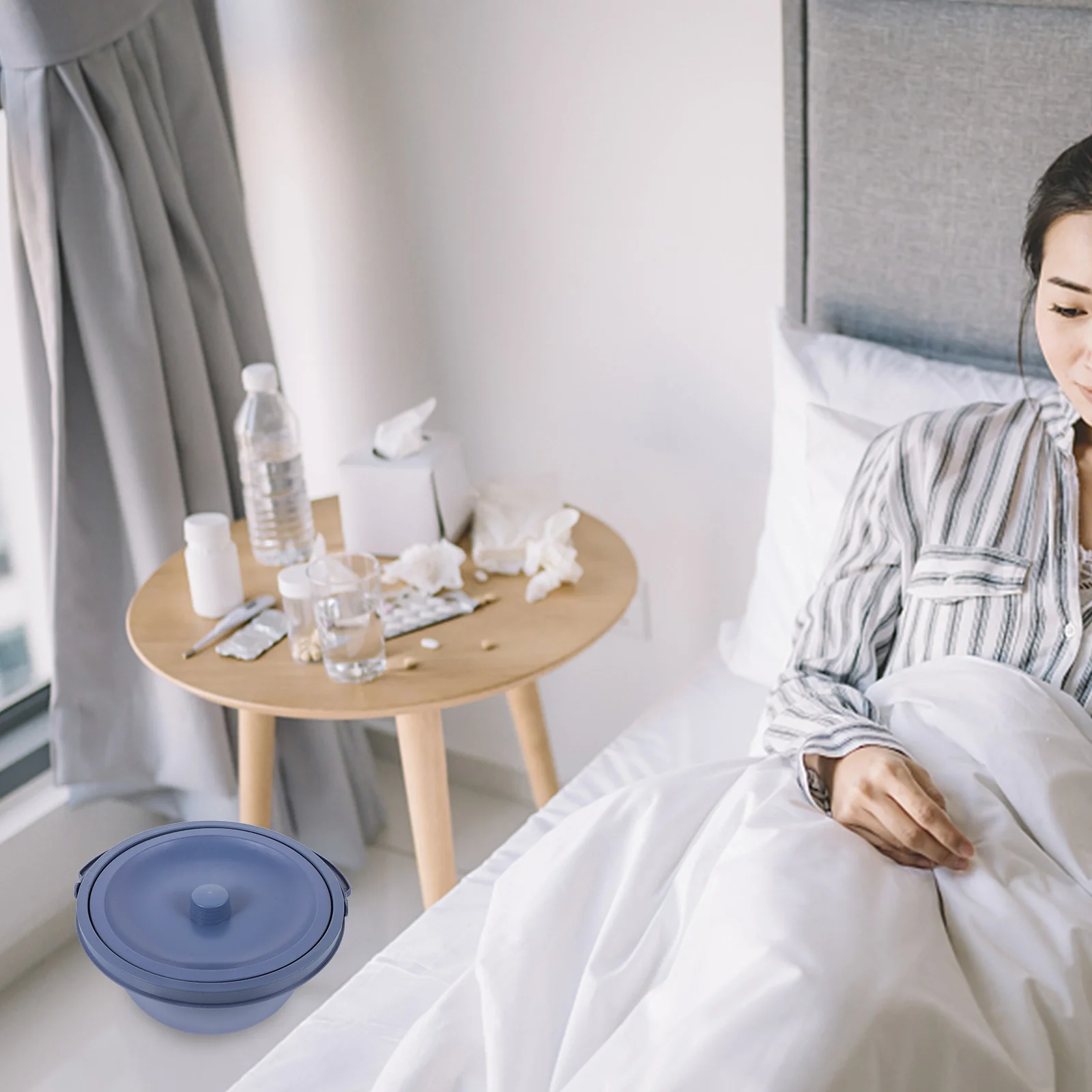 Комод-стул горшок для тренировок взрослых пластиковая плювательница