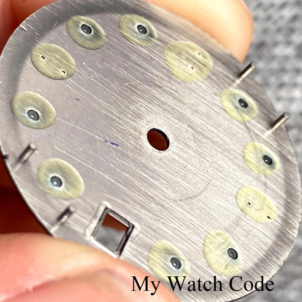 BLIGER 29MM Sunburst Watch Dial Part for NH35A NH36A Movement SUB 100 M Waterproof Diver Wristwatch Solar Face SKX Watch Mod images - 6