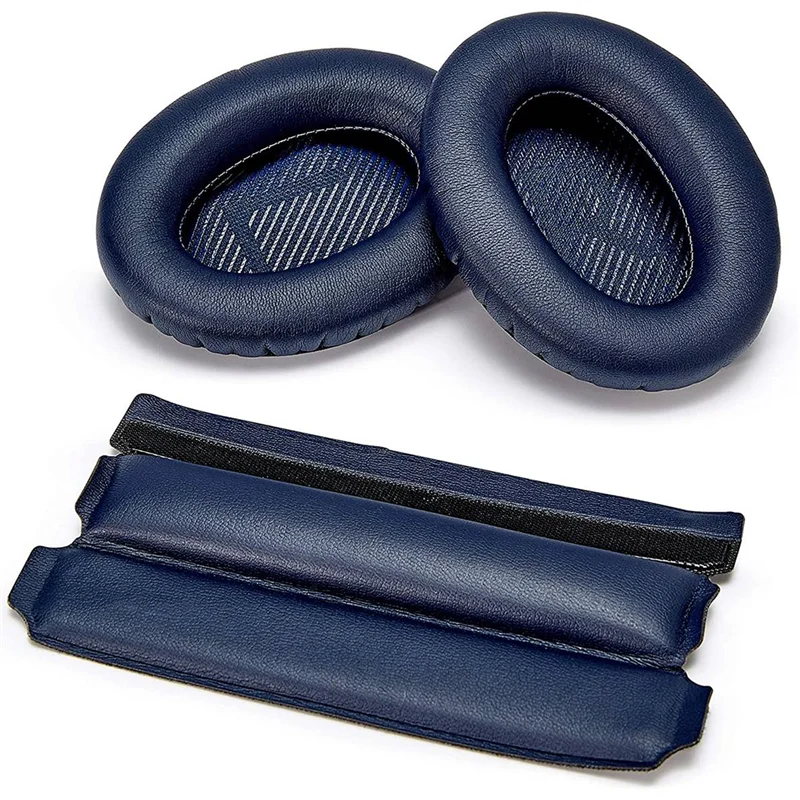 

Headband Cushion and Ear Pads Replacement for Quiet ComfortQC35 / QC35 Ii Earpads and V2 QC35 / QC35 Ii Headphones