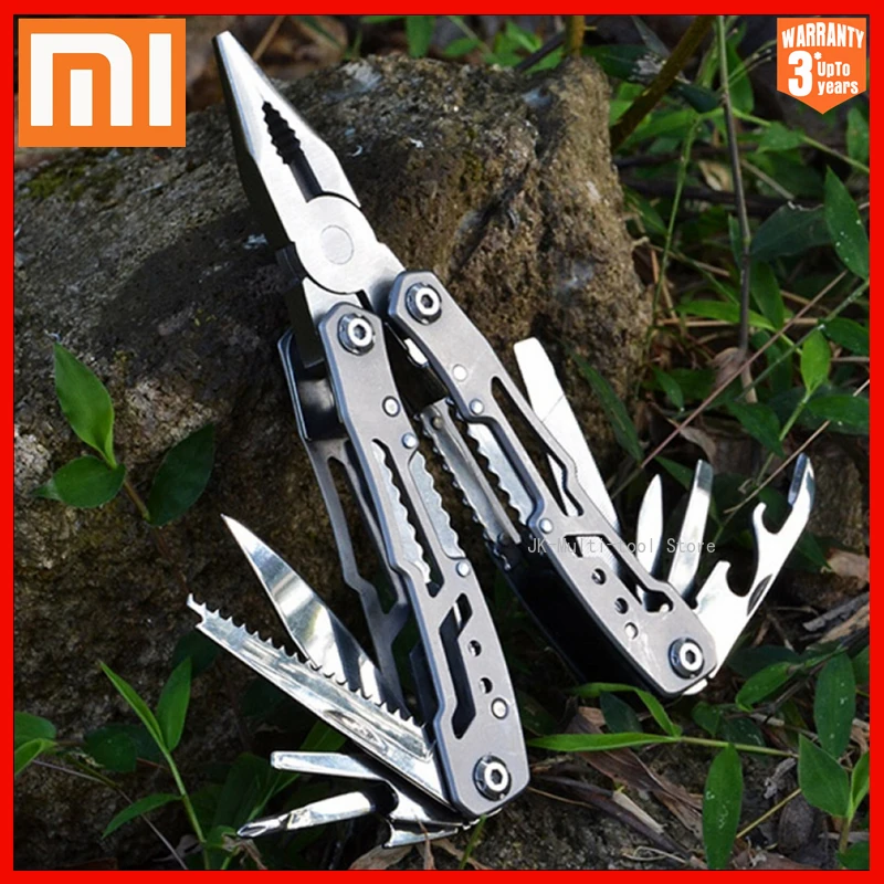 

Xiaomi Mini Portable Fold Multipurpose Repair Tools Outdoor Multifunction Stainless Steel Multi-tool Pocket Knife Pliers
