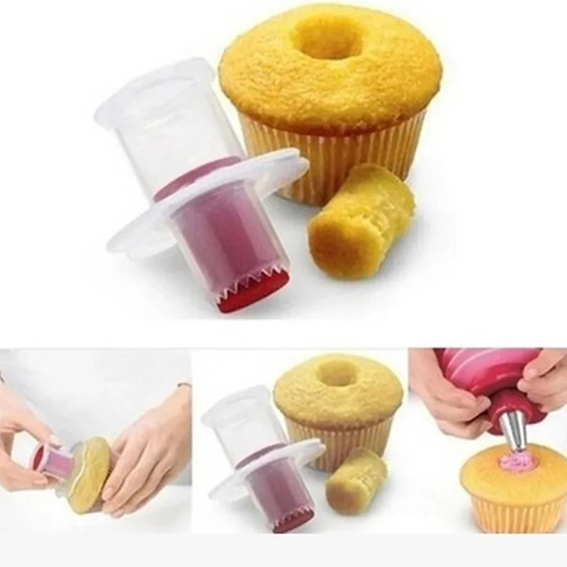 

1Pcs Baking Pastry Tools Cake Core Remover Pies Cupcake Cake Decorating Tools Bakeware Kit Home Baking Mould Cookies Cutter