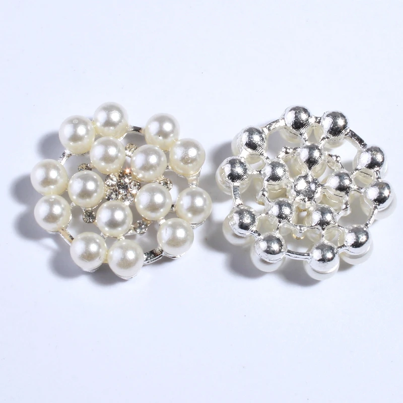 10 шт. жемчужные пуговицы для одежды 25 мм