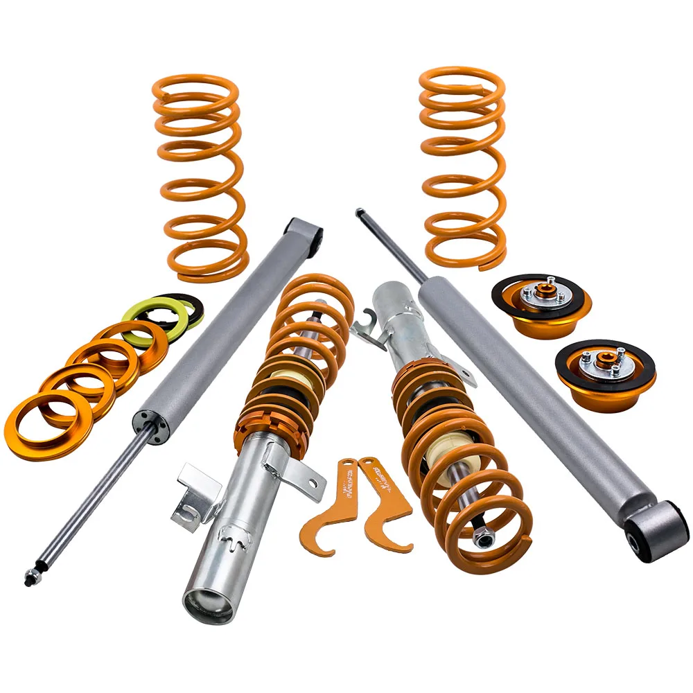 

Coilover Coilovers Spring Lowering Suspension Kit for Ford Focus MK2 2004-2011 For Volvo S40 V50 C70 Full Set Shocks Spring