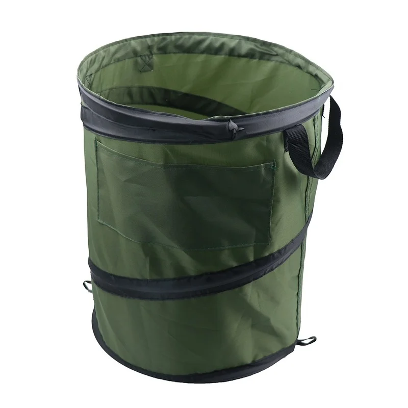 

Travel Portable Camping Rubbish Bin Collapsible Garbage Trash Recycle Can Kitchen Dustbin Rubbish Storage Foldable Waste Basket