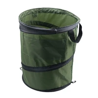 travel portable camping rubbish bin collapsible garbage trash recycle can kitchen dustbin rubbish storage foldable waste basket