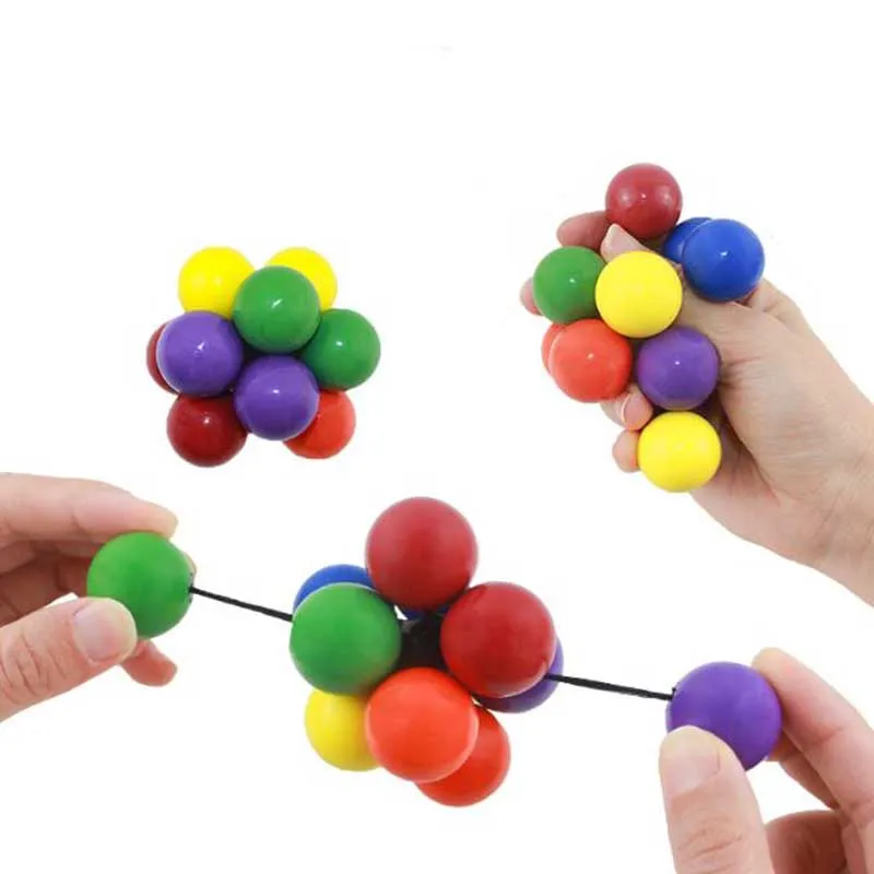 

Magic Atomic Ball Toy Novelty Stress Relief Toy The Ultimate Fidget Spinner for Anxiety and Boredom Gifts for Kids and Adults