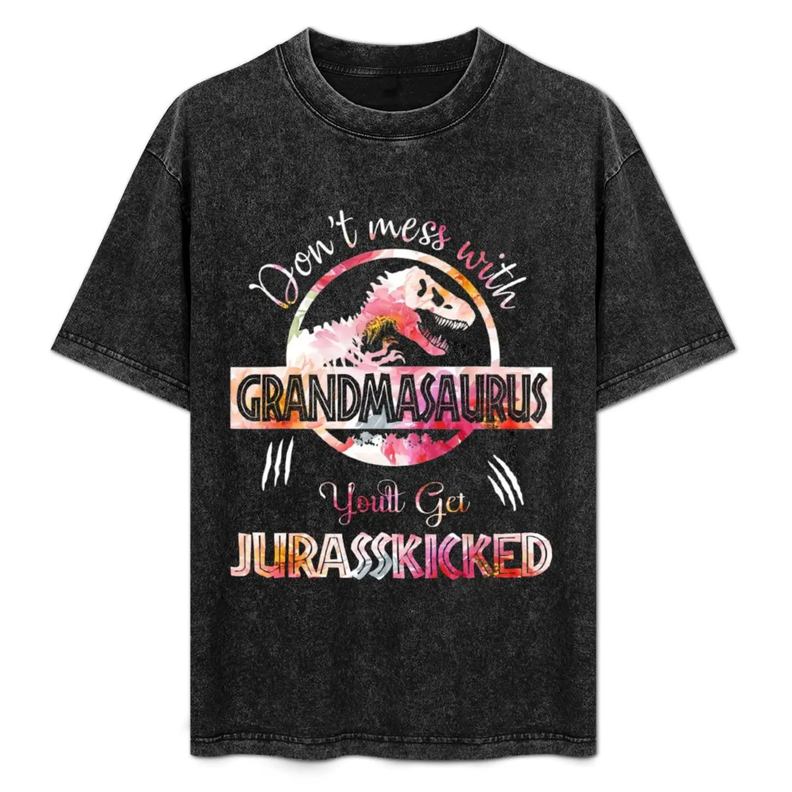 Футболка с надписью Don't беспорядок Grandmasaurus Youll получить Юрского периода надпись