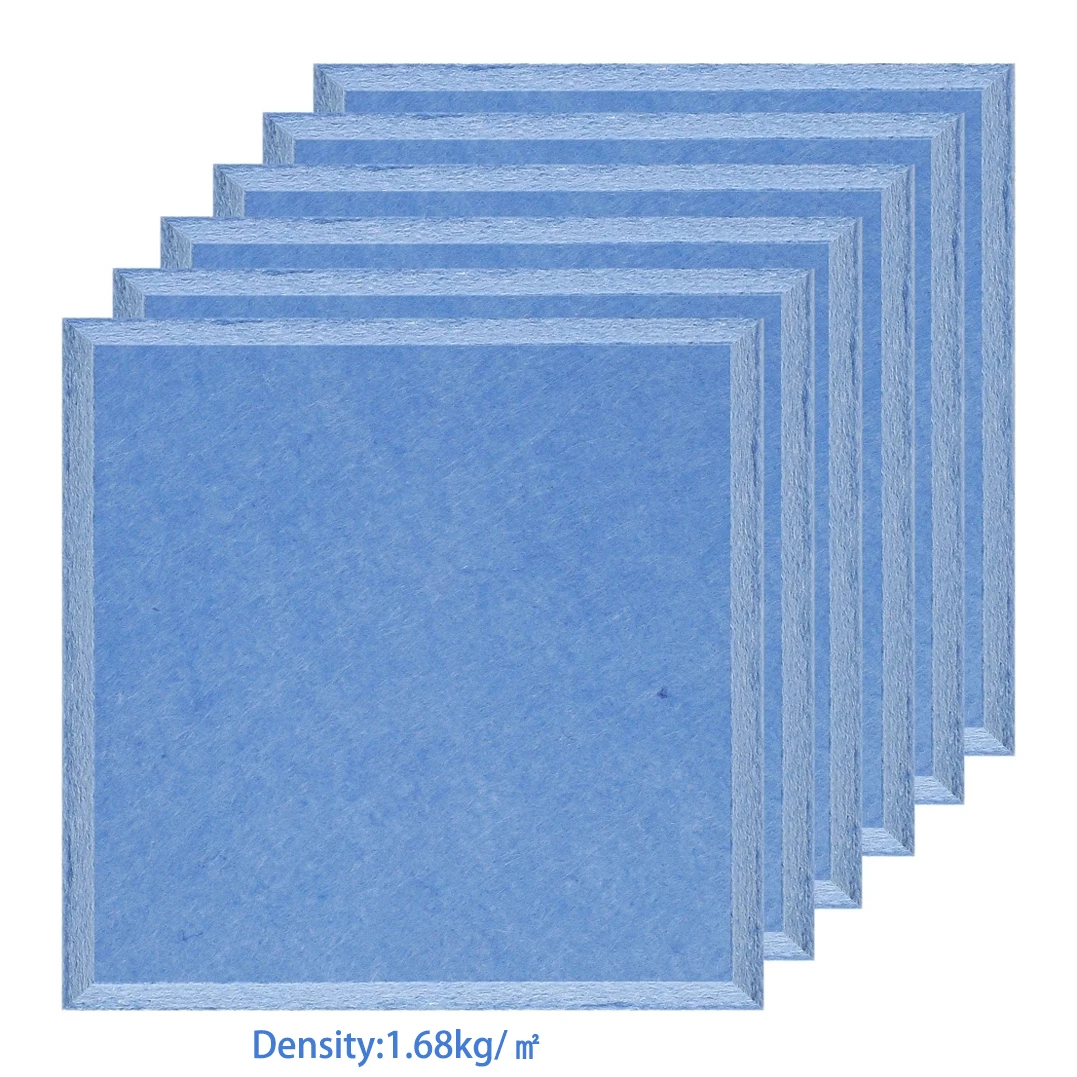 

6Pcs Square Strong Sound Proof Acoustic Panel Soundproofing Wall Panels Office Bedroom Music Room Nursery Wall Decor Home Decor