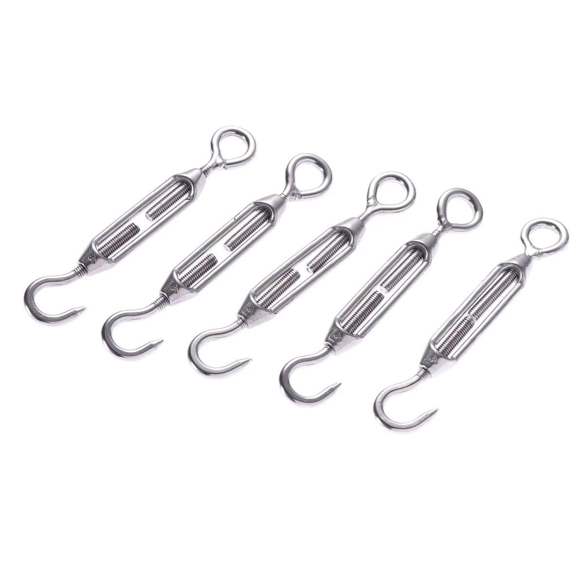 

5 Pcs Turnbuckles Cables Wire Turnbuckle Wire Rope Tension Flower Basket Wire Rope Turnbuckle Turnbuckle Hook Eye