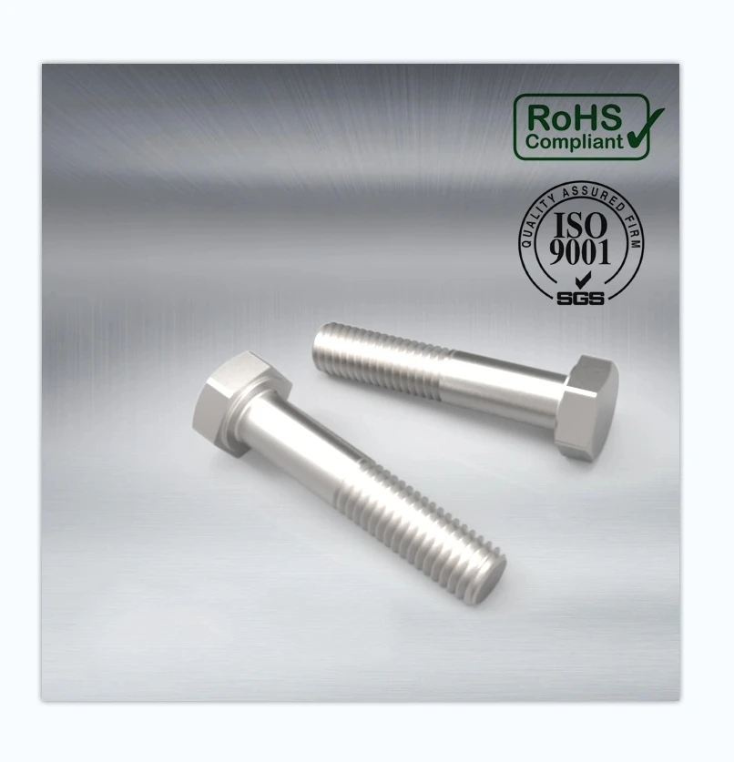 DIN 931 болты с шестигранной головкой класса a и B частичной резьбой цена FOB 0 10-5 00