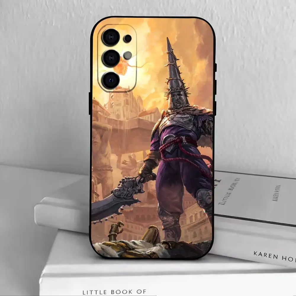 Чехол для телефона B-Blasphemous G-Game для Samsung S25, S24, S21, S22, S23, S30, Ultra, S20, Plus, Fe, Lite, Note, 10, черный (art.: 3920da1753751) - 3920da1753751