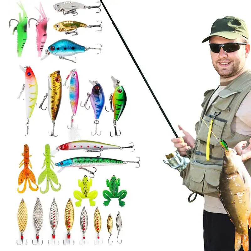 

Advent Calendar Christmas Fishing Advent Calendar Christmas 24 Days Gift Count Down Calendar with Fishing Tackle Supplies