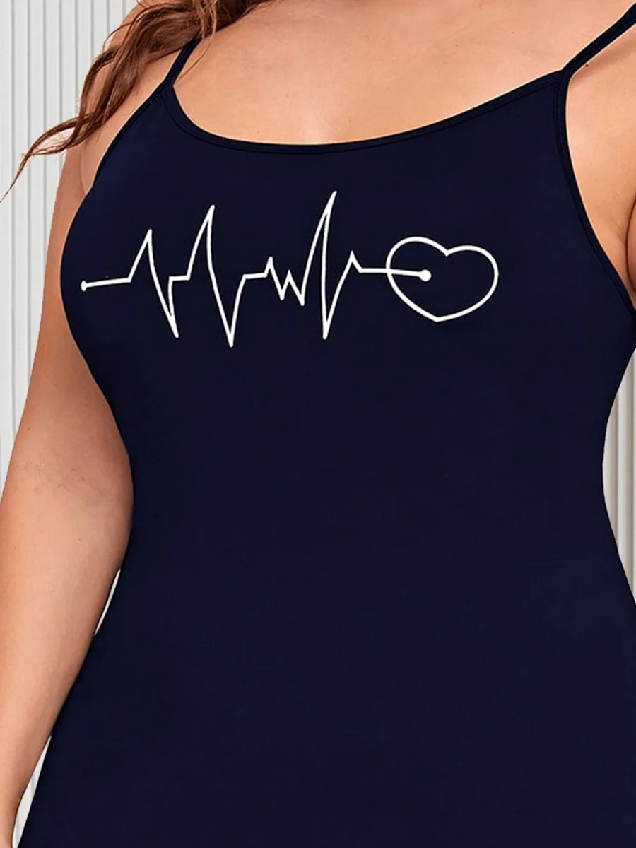 Рисунок 6 - Облегающее платье на бретелях с принтом Finjani