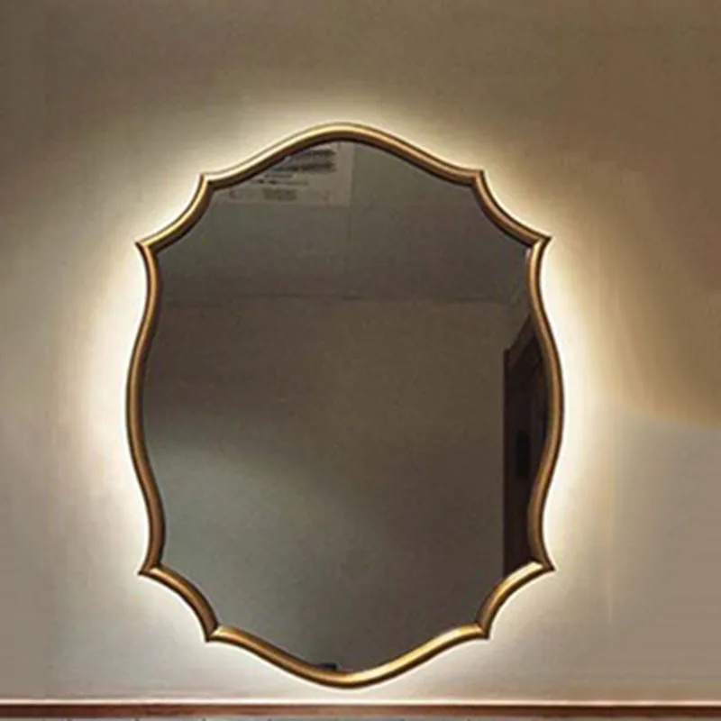 

Стандартное зеркальное настенное зеркало, зеркальный дизайн, большое настенное зеркало для прихожей, эстетическое зеркало для спальни, дек...
