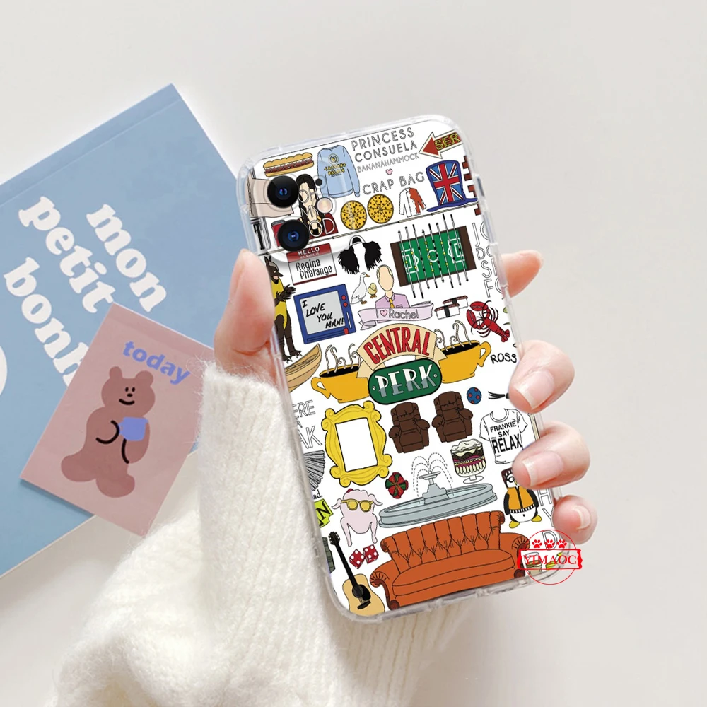 Мягкая фотография T199 Friends Season TV для Moto G4 Plus G41 G5 G50 G51 G5S G6 Play G60 G7 Power G71 G9