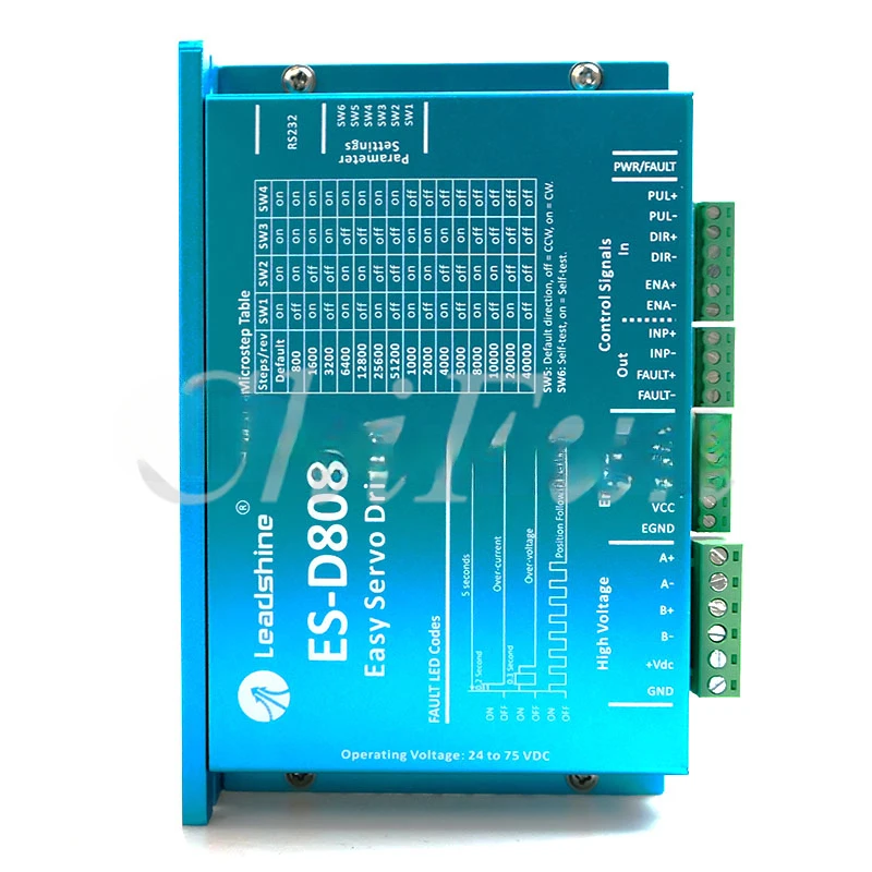 Бесплатная доставка оригинальный сервопривод Leadshine Easy ES-D808 HBS86 шаговый привод с