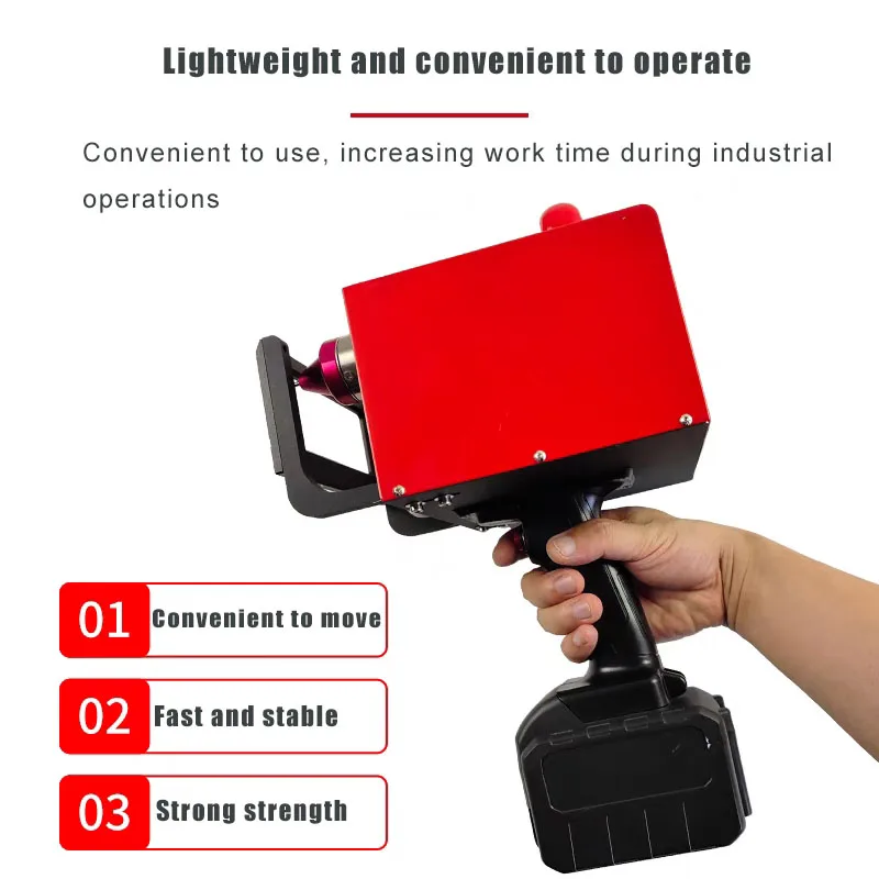 Легко перемещается маленькая хорошо упакованная портативная маркировочная