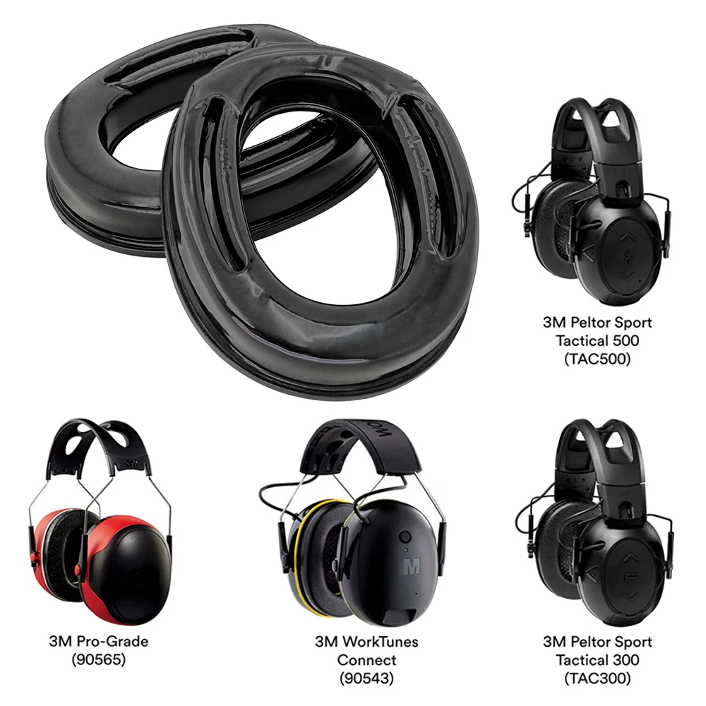 

Gel Ear Pad for 3M Peltor Sport TACTICAL Hearing Protection Headset Noise Reduction Tactical Headset Electronic Shooting Earmuff