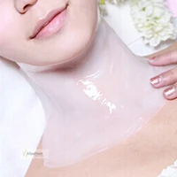 30g2pcs collagen crystal anti wrinkle anti aging neck whitening nourishing tighten neck mask skin care neck firming tightening