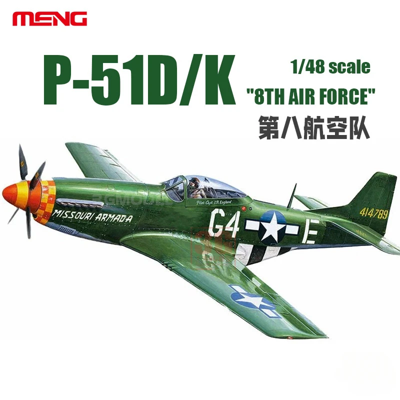 Комплект для сборки модели самолета MENG Φ Северной Америки/K fighter 8-й воздушный