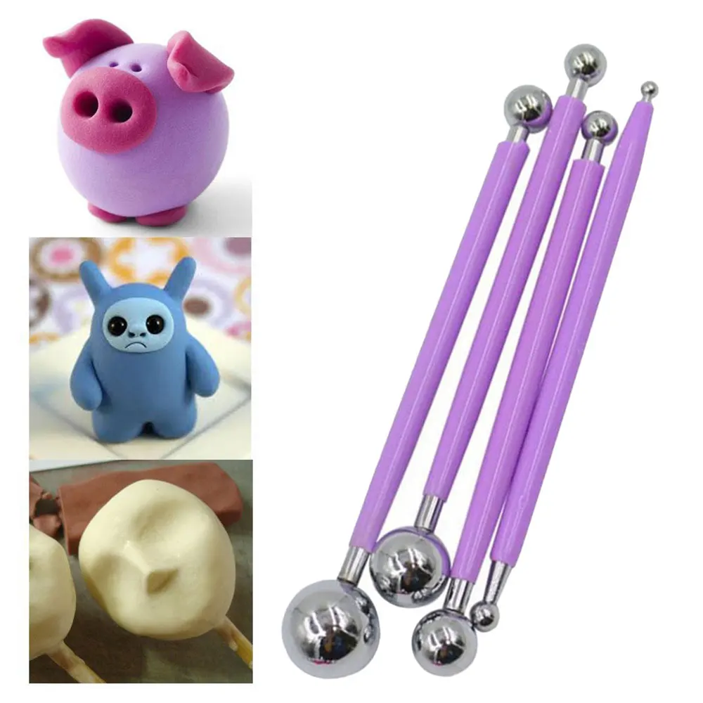 4 шт. резак для украшения глины