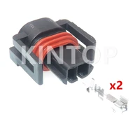1 set 2 pins car waterproof wire cable connector 12162215 automobile fuel spray nozzle waterproof socket