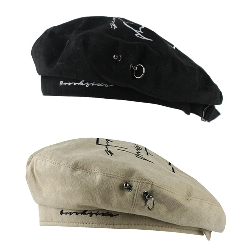 

Hat Painter Hat Newsboy Hat Women Punk Hat French Casual