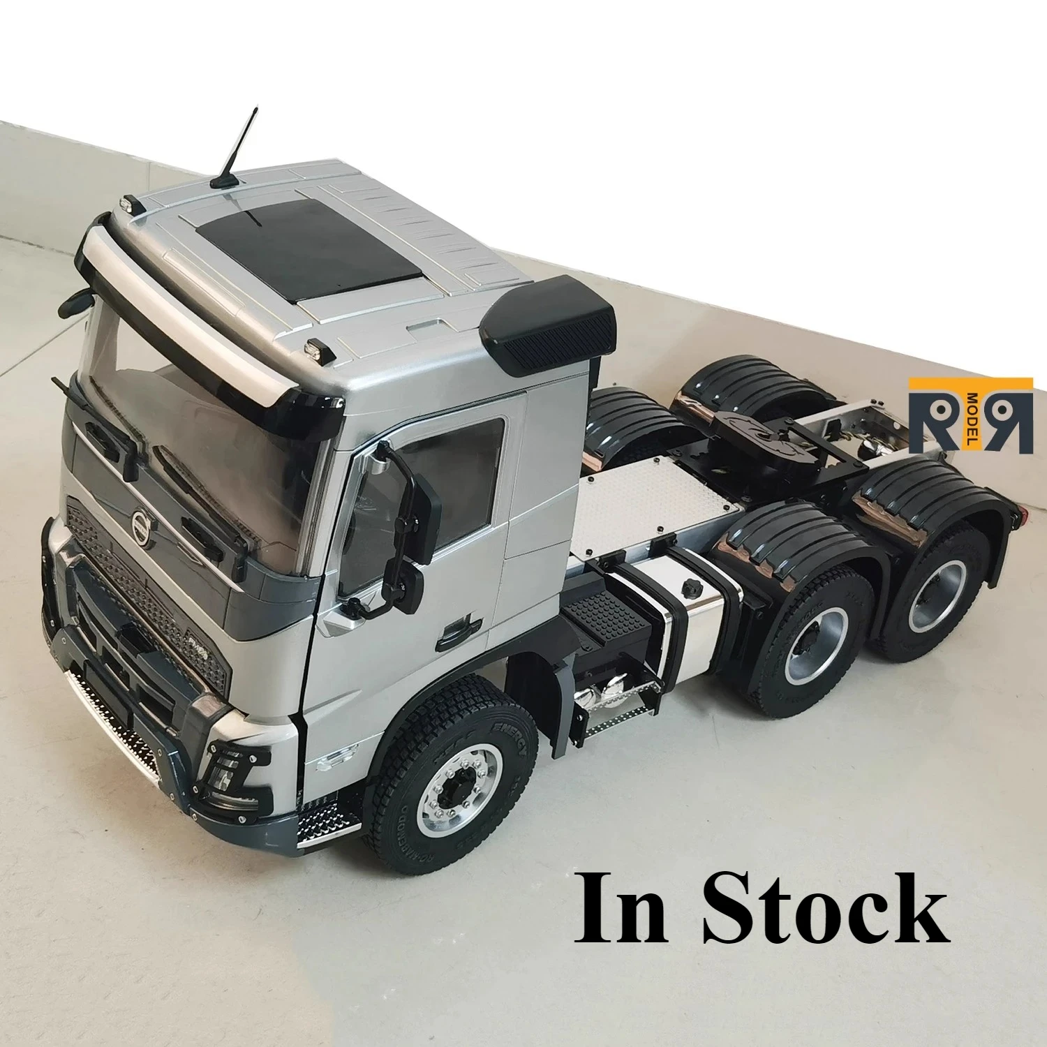 Фото Двойной E 6x4 RC Прицеп 1/14 E0130 RC Трактор Имитационная модель из сплава Игрушки RTR со светотехникой Игрушечный автомобиль с дистанционным управлением №1
