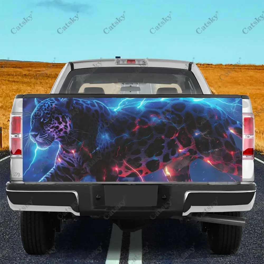 Дорожная фотография заднего багажника автомобиля защитная виниловая наклейка