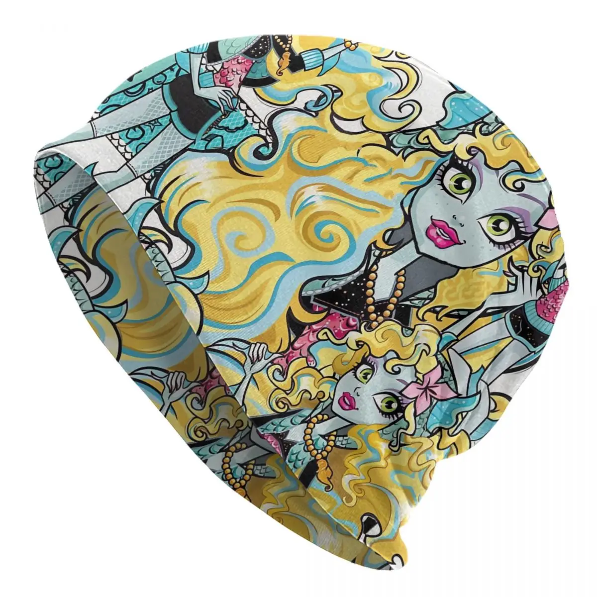 Bonnet Hats Monster High Doll Men Women's LAGOONA BLUE Cute 