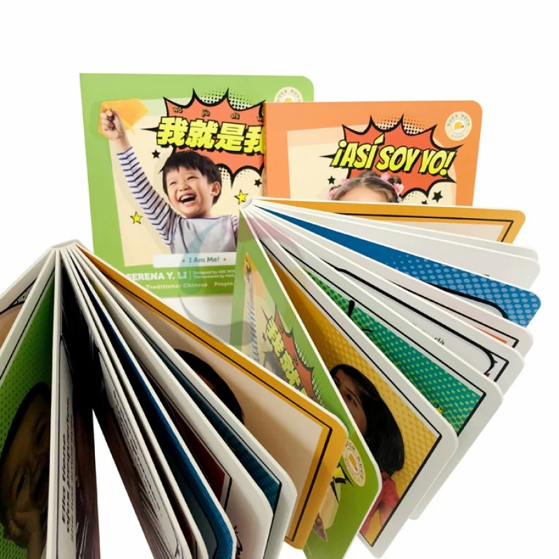 

Детские английские комиксные книги, полноцветные, на заказ, детская книга в твердом переплете, печать