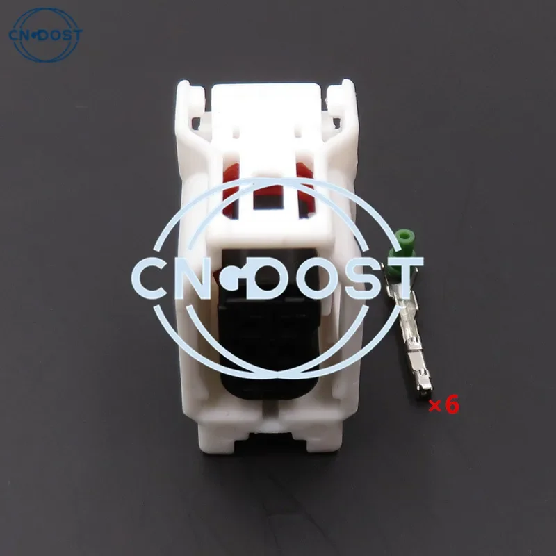 

1 комплект, 6-контактный 12382 6189-1142 6188-0706, автомобильный реверсивный радарный зонд, штекер кабеля для Toyota RAV4 Corolla