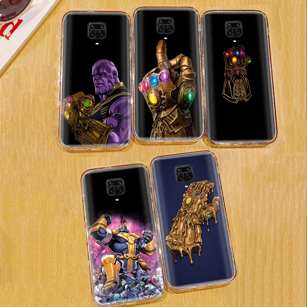 

Transparent Case for iPhone 5 5S SE 6 6S 7 8 Mini 12 11 Pro XR Max Thanos