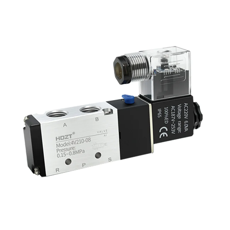 

Пневматический клапан CFULL 4V210-08 2-позиционный 5-ходовой