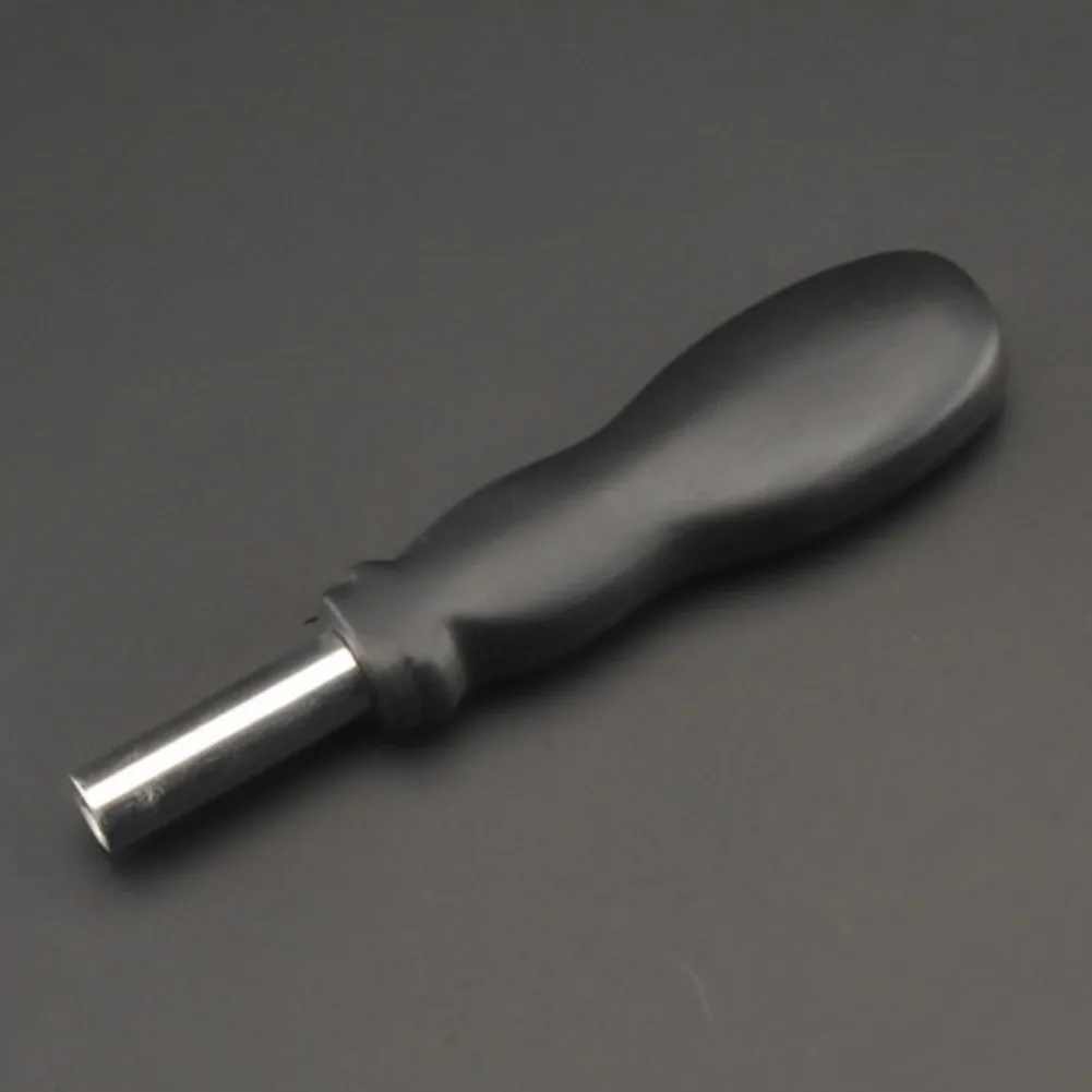 

1pc Alloy Steel Screwdriver Handle Soft Grip Rubber Hexagonal Screwdriver Bits Extension Handle Tool 126mm Portable Practical