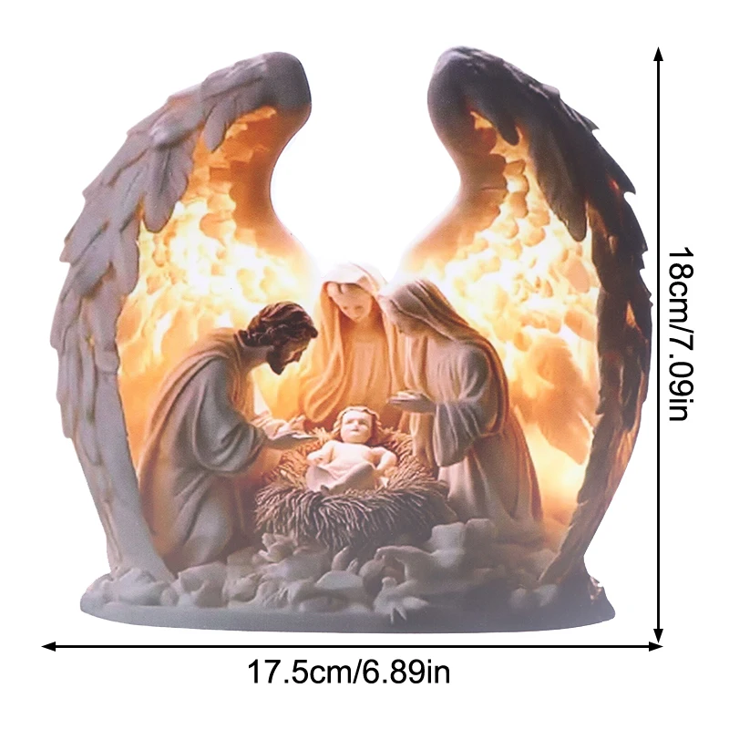 

Декоративная статуэтка HOLY FAMILY JETTING