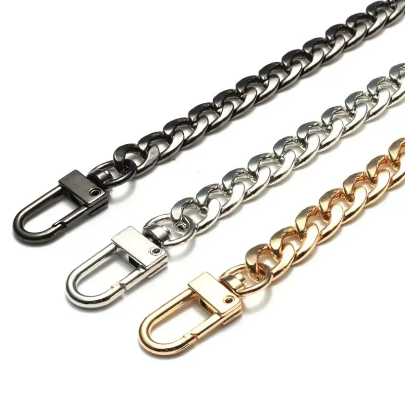 

Parts Accessories Bags Chains Gold Belt Hardware Handbag Accessory Metal Alloy Bag Chain Strap for Women Bags Belt Straps