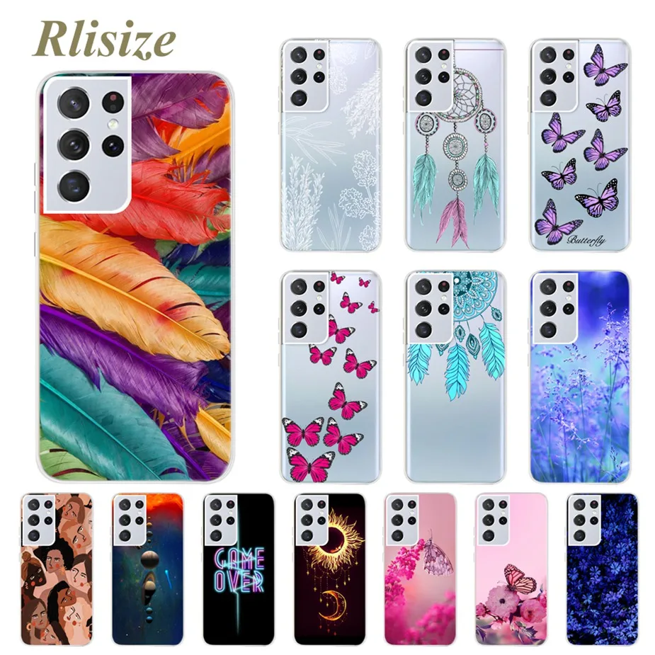 

Чехол для Samsung Galaxy S21 Ultra 5G, симпатичный чехол для Samsung S21 S21 +, мягкий силиконовый чехол из ТПУ для Samsung S21 Ultra S 21 Pus Coque