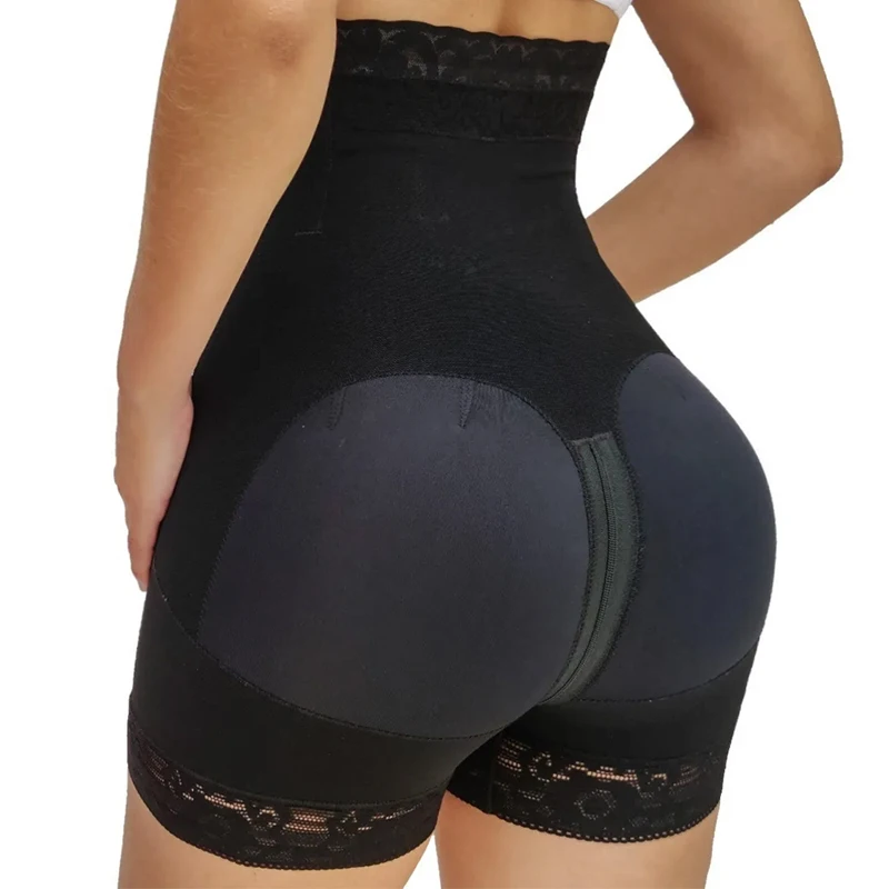 Fajas Colombian Girdle Waist Trainer Double Compression BBL Shorts Tummy Control Sheath Slimming Flat Stomach Modeling Belt